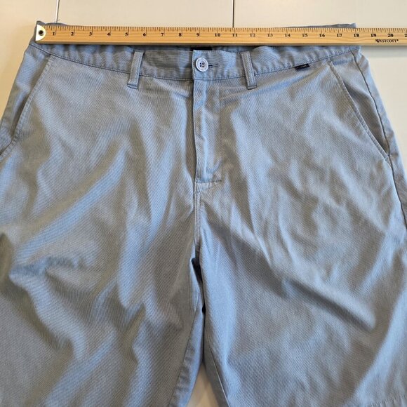 Travis Mathew Shorts Mens US 36 Heathered Blue Golf Ripstop Stretch Lightweight - Picture 4 of 14